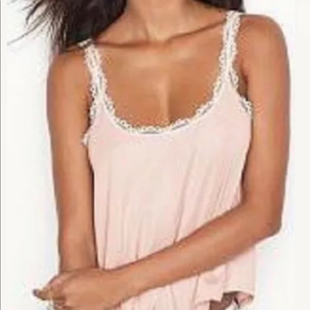 New Victoria’s Secret Pink & Lace Pajama Top